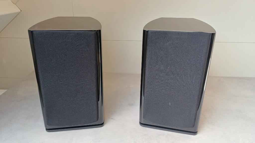 Wharfedale Diamond 11.1 -Haut-parleurs noirs bidirectionnels, Autres marques, Enlèvement ou Envoi, 60 à 120 watts, Comme neuf