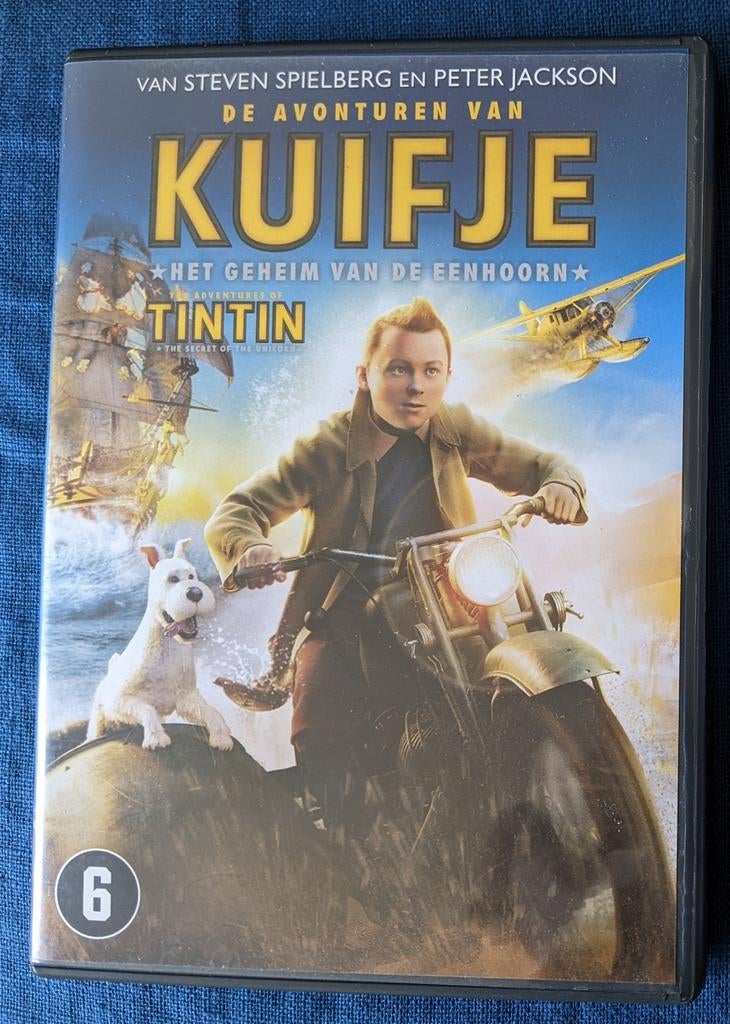 Dvd De avonturen van Kuifje 6, Cd's en Dvd's, Dvd's | Tekenfilms en Animatie, Ophalen of Verzenden
