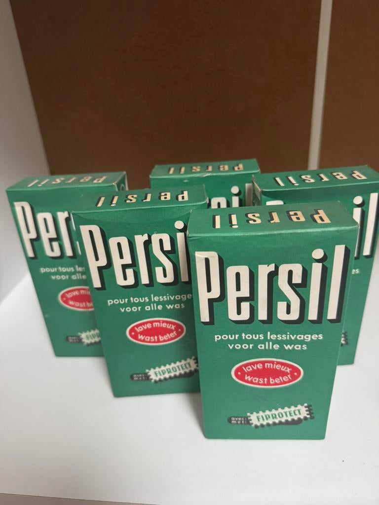 PERSIL oude doosjes waspoeder. Vol en ongeopend, Verzamelen, Ophalen of Verzenden