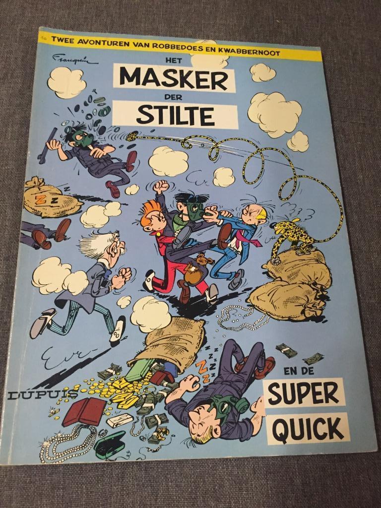 Een avontuur van Robbedoes en Kwabbernoot, Eén stripboek, Ophalen of Verzenden, Zo goed als nieuw, Franquin