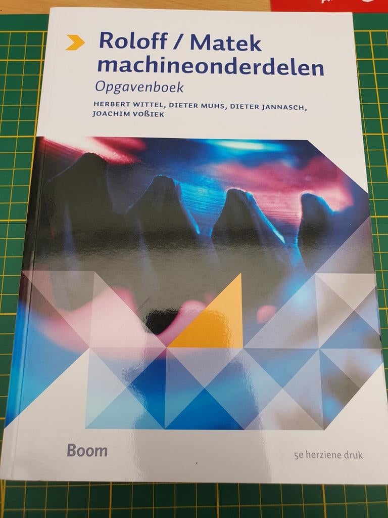 Roloff/Matek machineonderdelen Dieter Jannasch - Opgavenboek, Boeken, Ophalen of Verzenden, Zo goed als nieuw, Dieter Jannasch; Joachim Vossiek; Dieter Muhs; Herbert Wittel