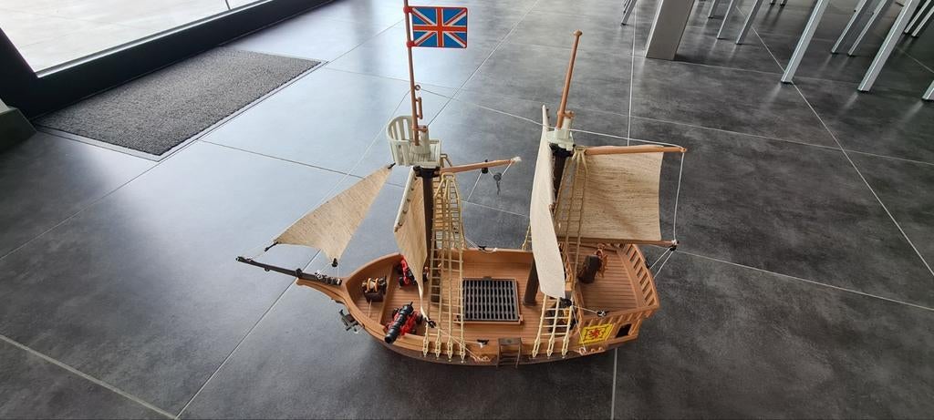 Playmobil Vintage 3550 Piratenschip, Enlèvement ou Envoi, Comme neuf
