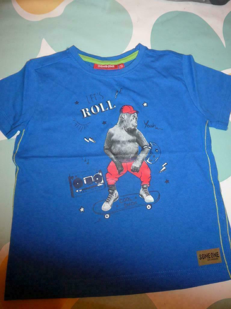 T-shirt aap someone, Kinderen en Baby's, Kinderkleding | Maat 98, Gebruikt, Verzenden, Someone, Shirt of Longsleeve