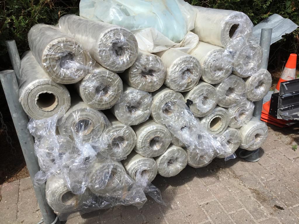 Pvc folie, Ophalen, Zo goed als nieuw, Folie