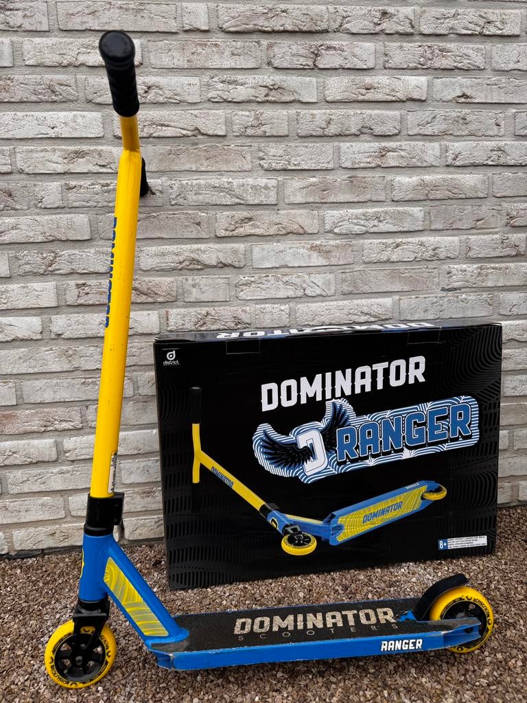 Stuntstep, Ophalen, Gebruikt, Gewone step, Dominator