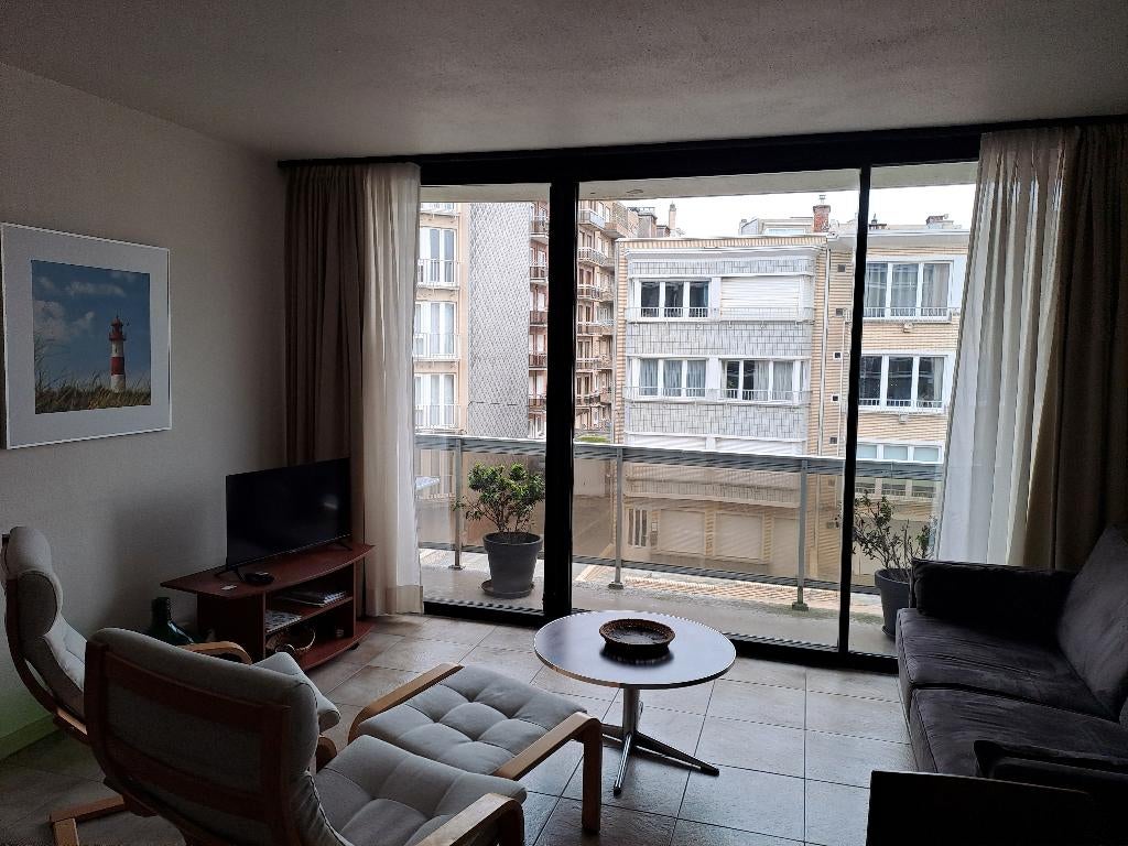 Studio Koksijde- 4 pers vrij WE 1 mei en Hemelvaart, Immo, 35 tot 50 m², Provincie West-Vlaanderen