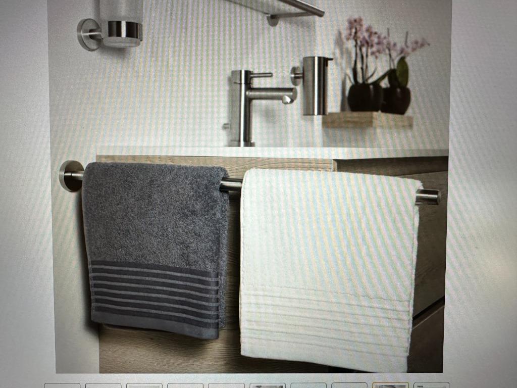 Tiger Boston Rvs handdoekrek zeepdispenser douche hoekkorf, Huis en Inrichting, Badkamer | Badtextiel en Accessoires, Ophalen of Verzenden