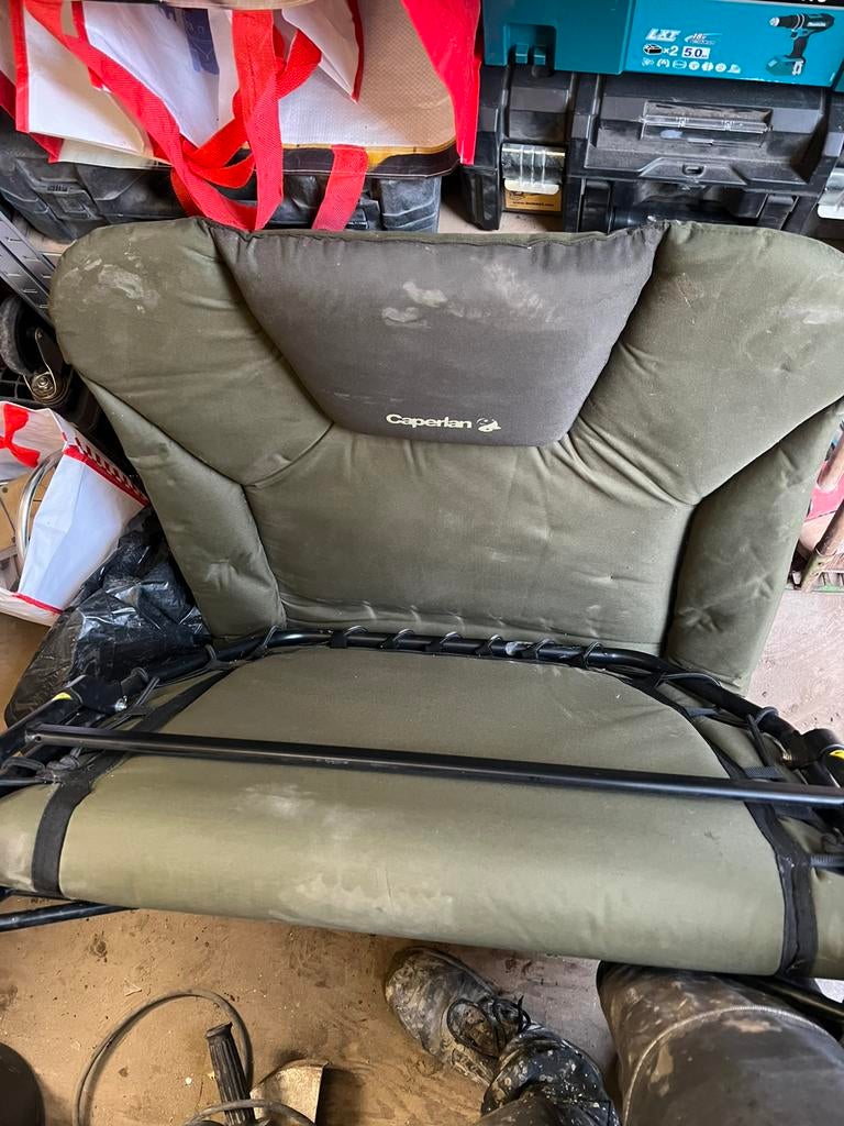 Caperlan bedchair, Ophalen