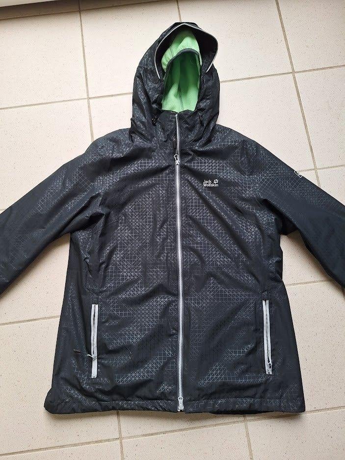 winterjas, Ophalen, Zwart, Maat 46/48 (XL) of groter, Zo goed als nieuw