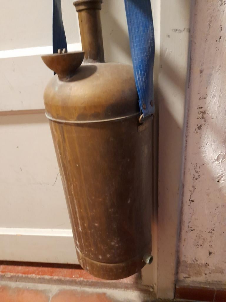 Ancien pulverisateur en cuivre., Antiquités & Art, Enlèvement