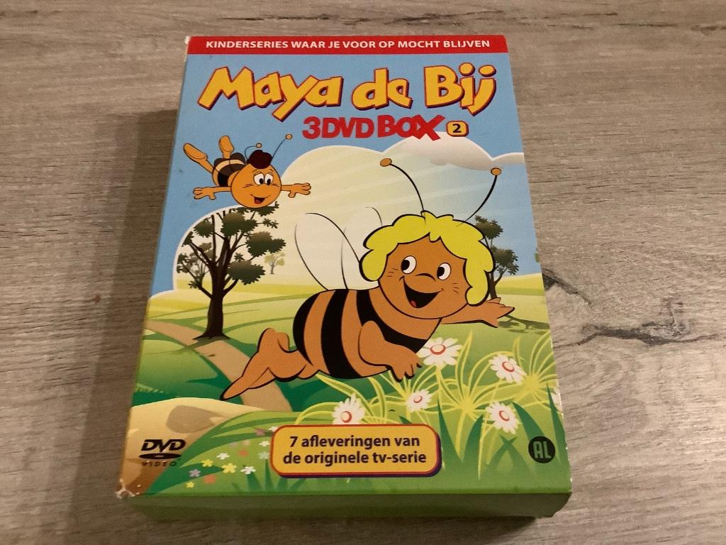 Studio 100 Maya de bij 2 DVD box, Cd's en Dvd's, Europees, Tekenfilm, Verzenden, Alle leeftijden