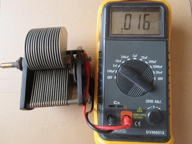 Voor tsf 1920:16-900 pf  variabele condensator, Ophalen of Verzenden
