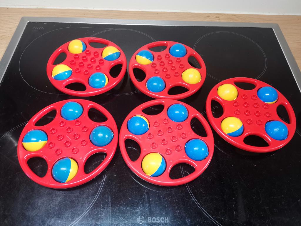 x1718c01 Duplo rammelaar cirkel, Kinderen en Baby's, Ophalen, Gebruikt, Losse stenen, Duplo