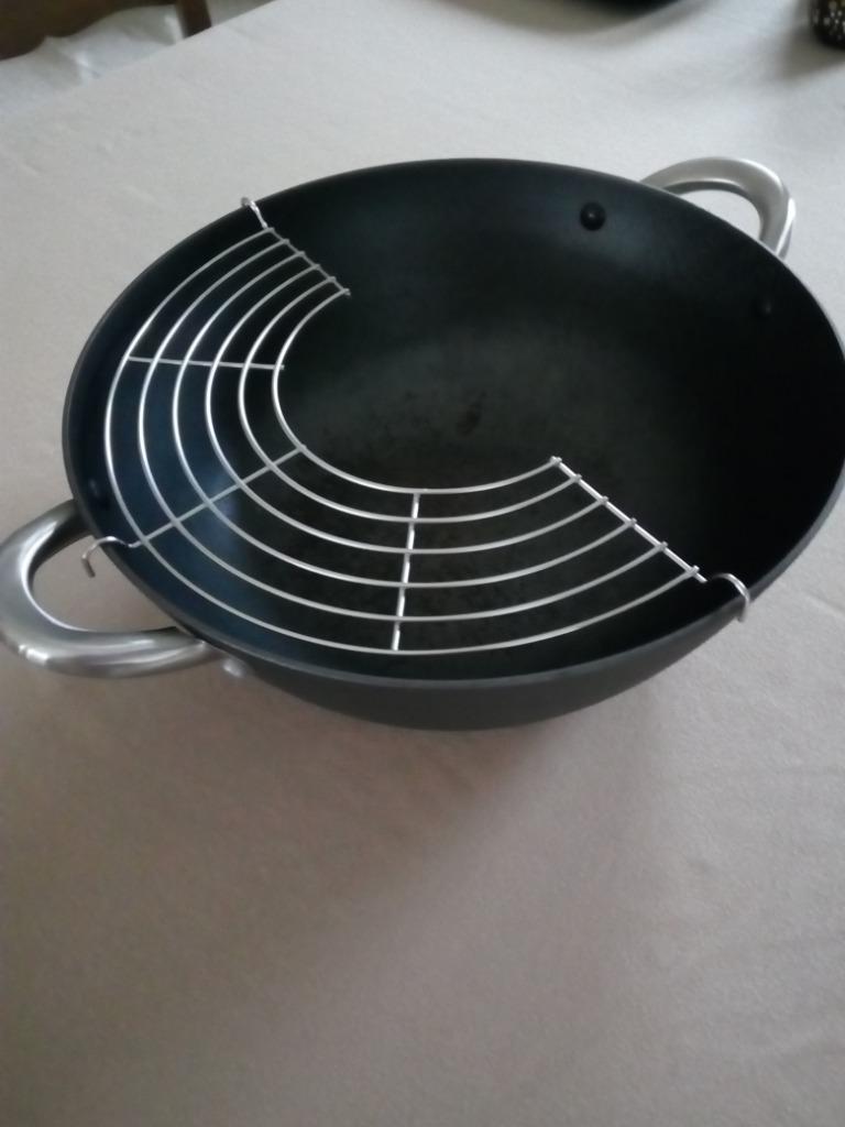 Wok avec couvercle, Ophalen, Wok