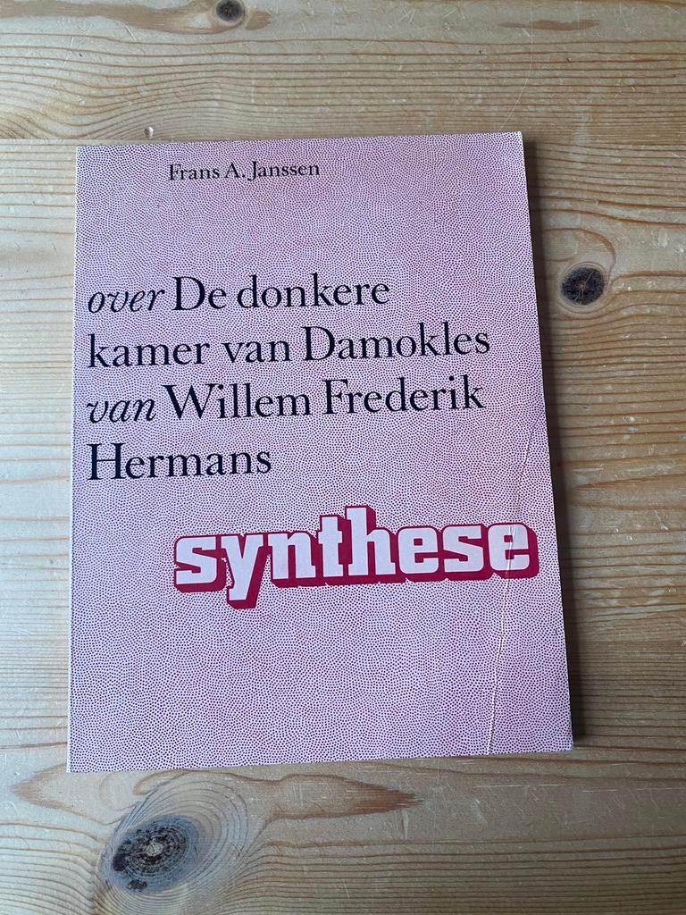 over De donkere kamer van Damocles van W. F. Hermans synthes, Enlèvement, Utilisé, Frans A. Janssen