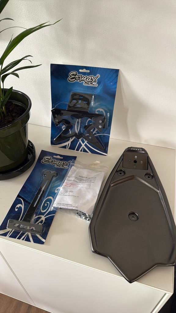 Undertail - nummerplaathouder - Ermax - Kawasaki Z 300 2015/, Motoren, Onderdelen | Kawasaki, Nieuw, Ophalen of Verzenden