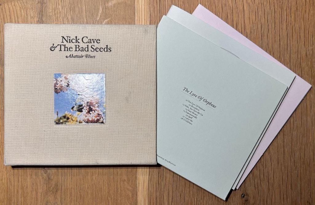 NICK CAVE - Abattoir blues/Lyre of Orpeus ( 2CD; linnen box), Cd's en Dvd's, Cd's | Rock, Zo goed als nieuw, Poprock, Verzenden