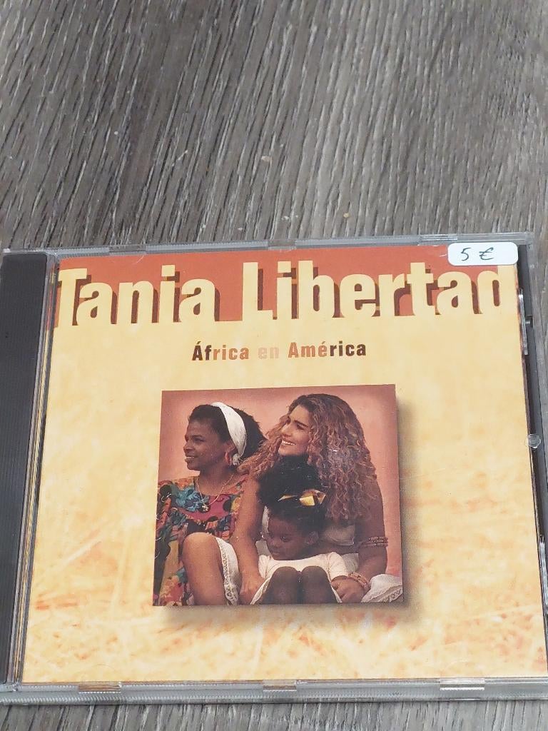 TANIA LIBERTAD africa en america CD, Ophalen of Verzenden, Zo goed als nieuw
