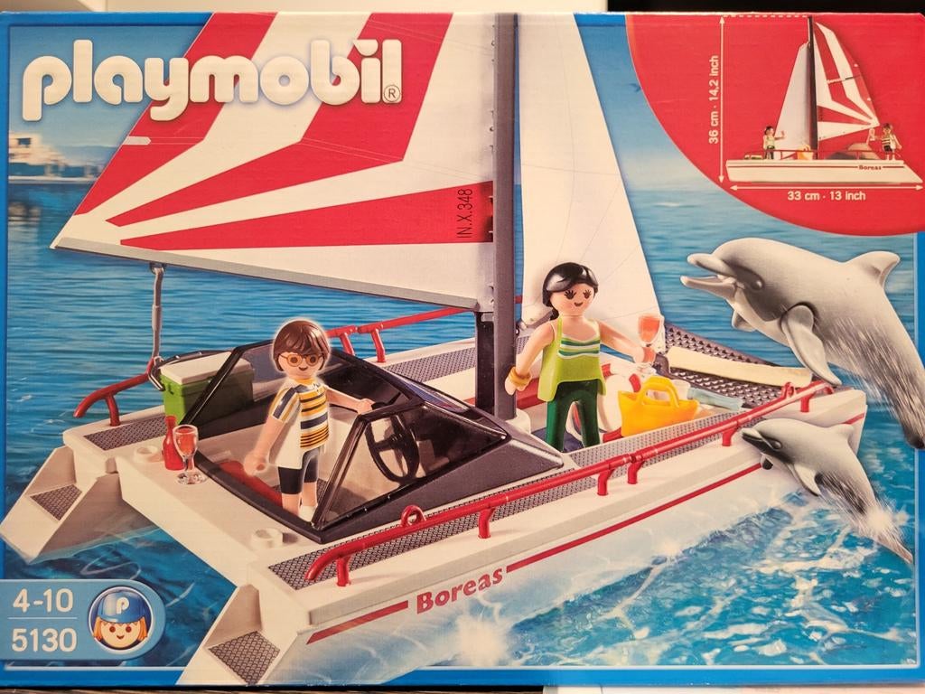 Playmobil 5130 Catamaran, Ophalen of Verzenden, Nieuw, Complete set