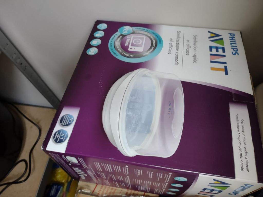Sterilisator microgolf, Kinderen en Baby's, Ophalen, Zo goed als nieuw, Sterilisator