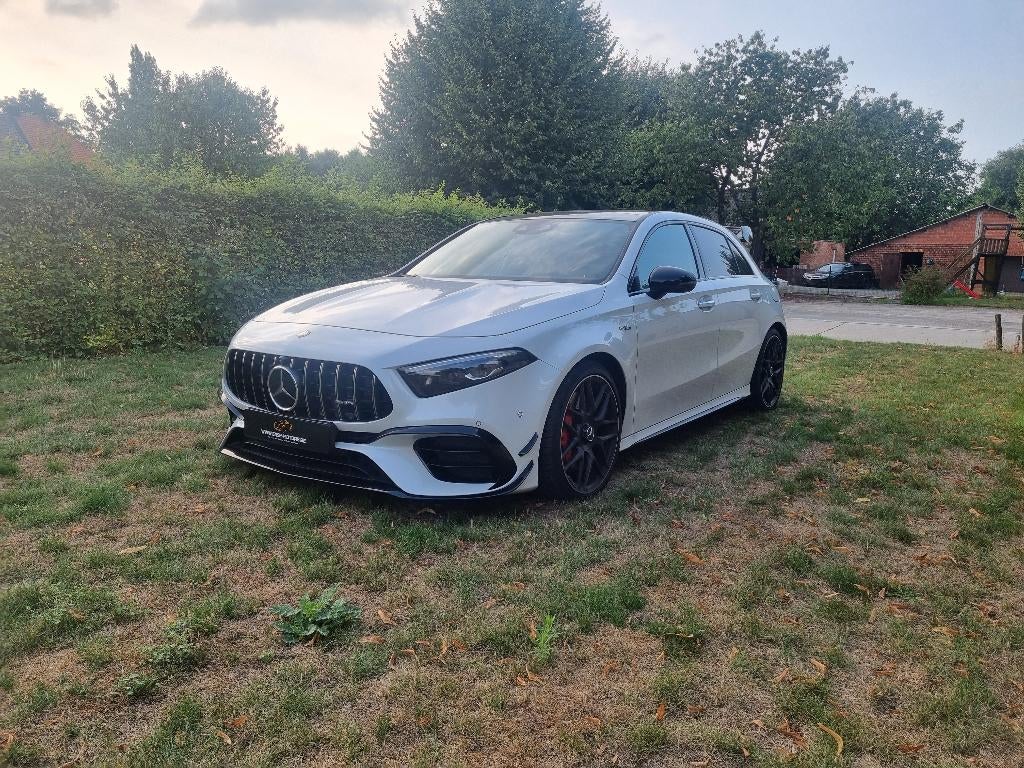 Mercedes AMG A45s 4matic+ /8.900Km/2024/Pano/Alcantara, Auto's, Mercedes-Benz, Automaat, Alcantara, Particulier, Achteruitrijcamera