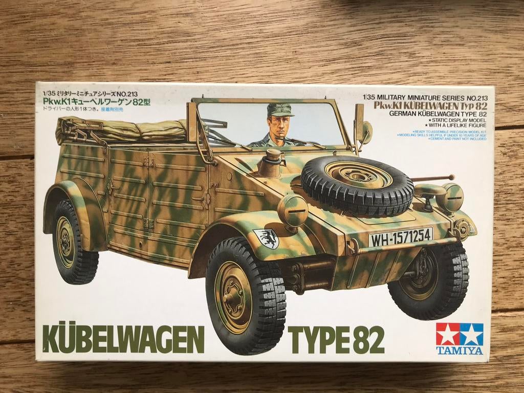 1/35 TAMIYA KUBELWAGEN, Hobby en Vrije tijd, Ophalen of Verzenden, Nieuw