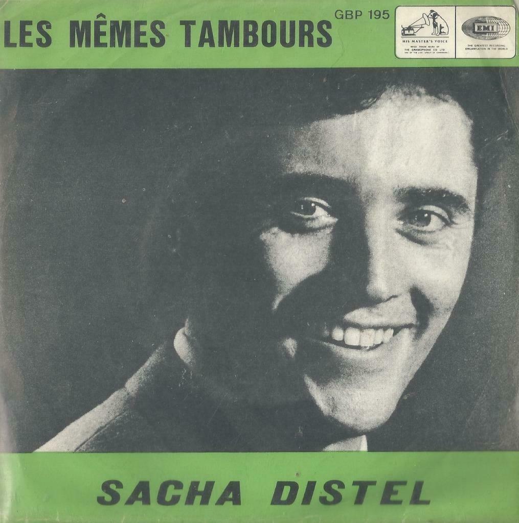 Sacha Distel – Les mêmes tambours / Ces mots stupides – Sing, Enlèvement ou Envoi, Utilisé, Pop