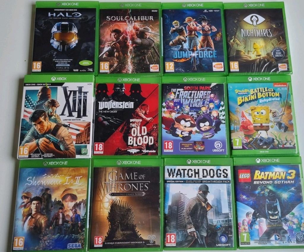 Série de jeux Xbox One X, Consoles de jeu & Jeux vidéo, Enlèvement ou Envoi, Comme neuf