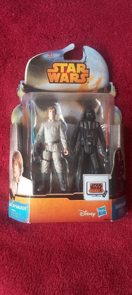 Hasbro Star Wars A8658 : Luke Skywalker & Darth Vader, Enlèvement ou Envoi, Neuf, Figurine
