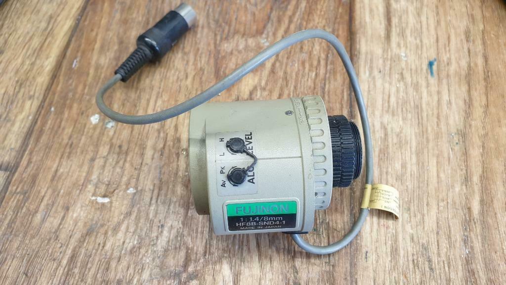 jw1021: fujinon HF8B-SND4-1  inclusief 2x afstandringen    r, Ophalen of Verzenden, Gebruikt