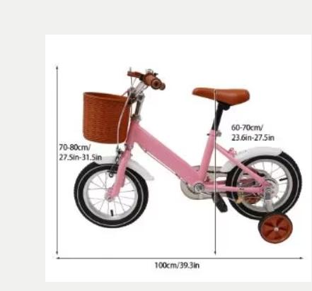Vélo pour enfants de 12 pouces avec roues d'entraînement, Enlèvement ou Envoi, Neuf, Moins de 16 pouces, Stabilisateurs
