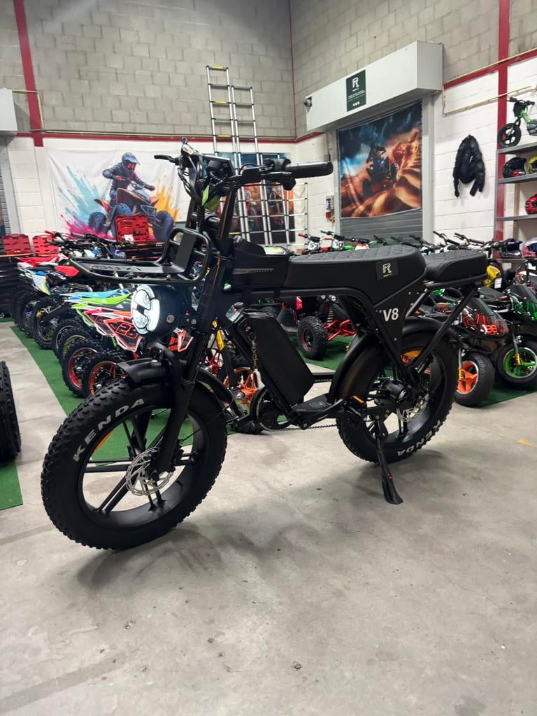 ‼️Nieuw‼️ Black Edition Fatbike V8 Pro Plus NFC  09/2025, Nieuw