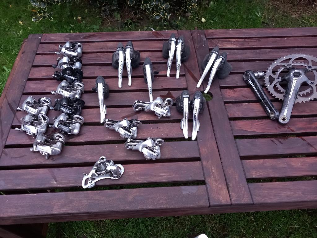 Campagnolo en shimano onderdelen 8 9 10 speed shifters derai, Enlèvement ou Envoi