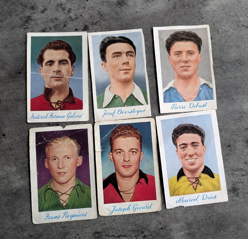 DE BEUKELAAR    FOOTBALL 6X PRINTS CHROMO, Envoi