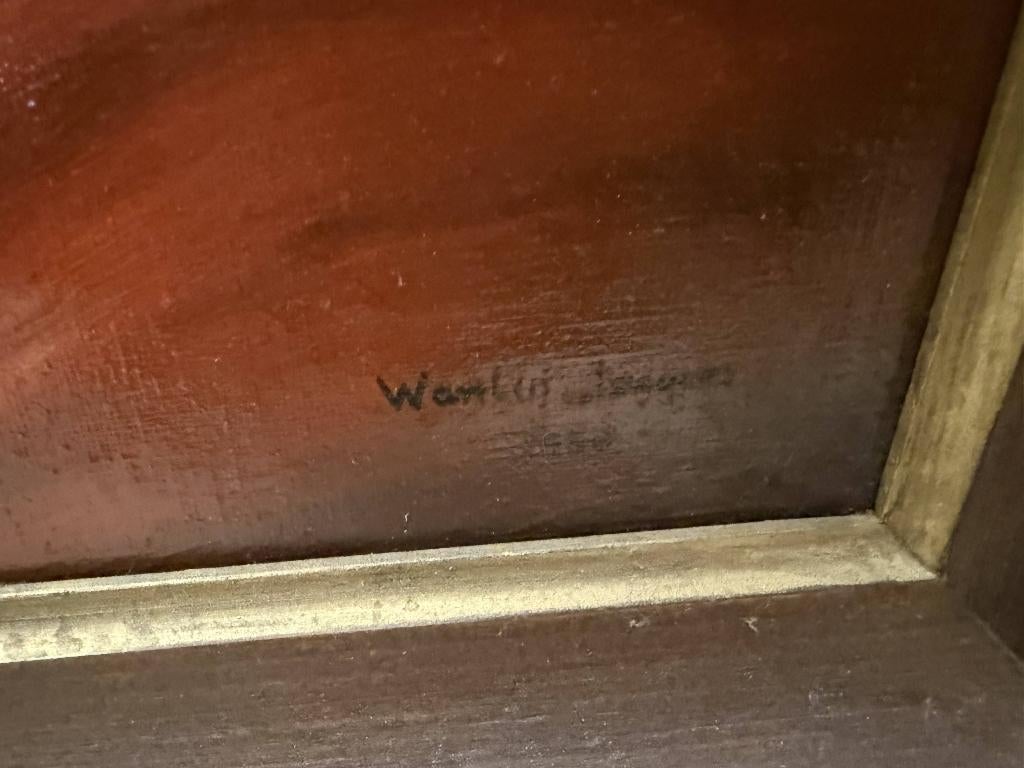 Peinture- J.Wanlin, Enlèvement