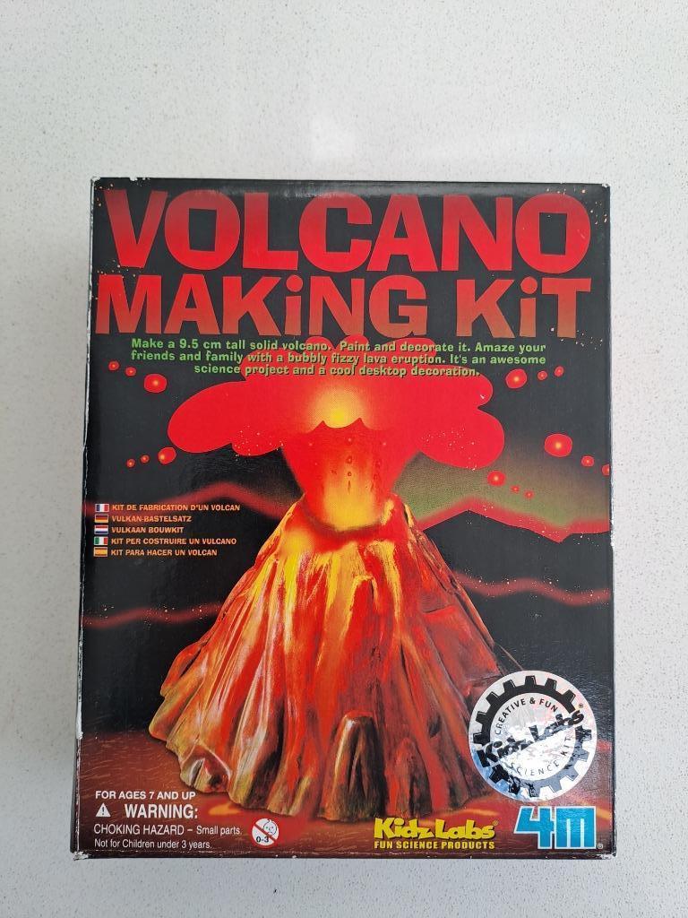 "Volcano making kit"  vulkaan bouwkit 4M, Ophalen of Verzenden, Nieuw, Knutselen