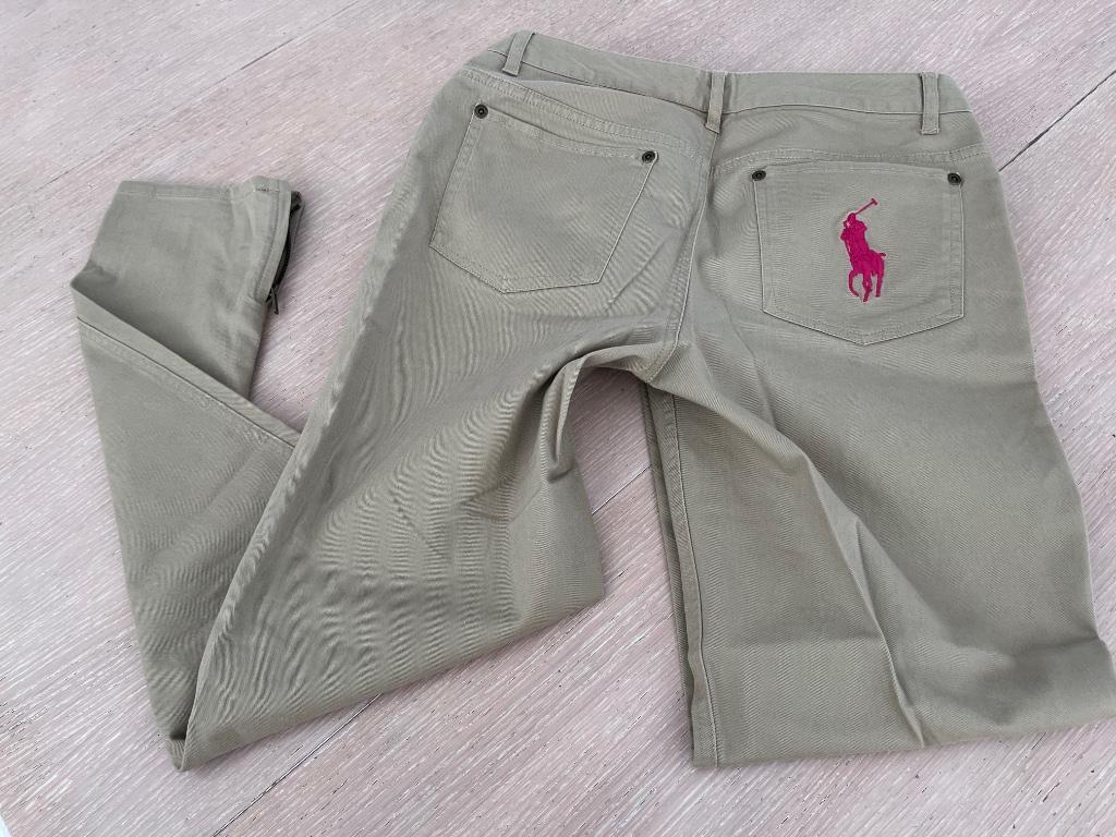 3 lange broeken voor meisjes - Merk Ralph Lauren, Ophalen, Beige, Zo goed als nieuw, Ralph Lauren