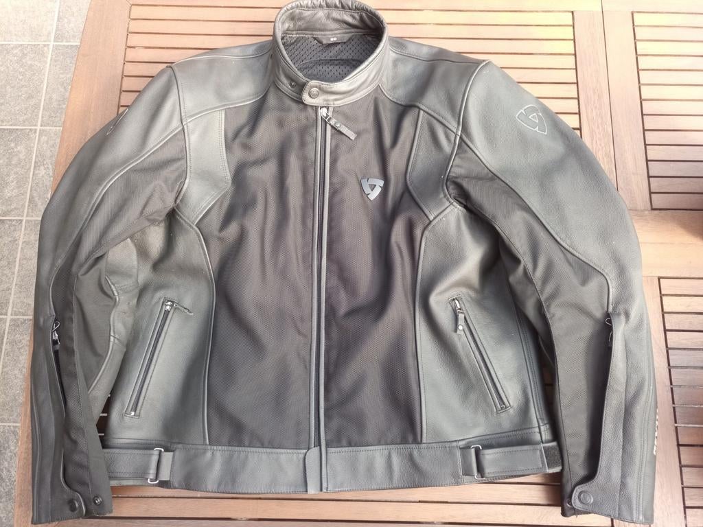 Veste cuir homme REV'IT RICHA, Motos, Enlèvement