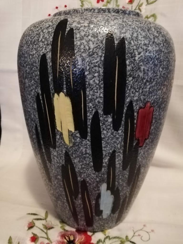 Vase Vintage Scheurich West Germany, Antiek en Kunst, Antiek | Keramiek en Aardewerk, Ophalen
