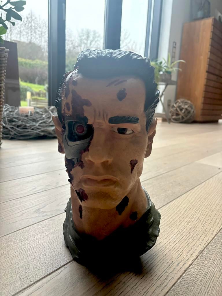 Levensgrote Buste Terminator, Verzamelen, Ophalen of Verzenden, Zo goed als nieuw