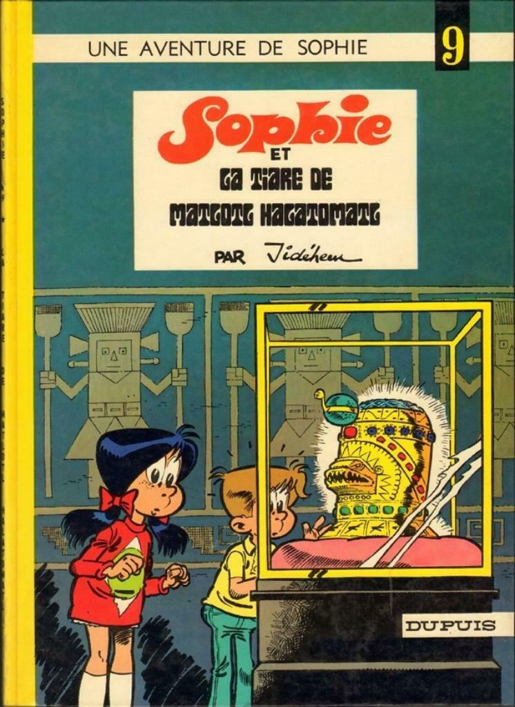 Sophie (Jidéhem), La tiare de Matlotl Halatomatl, Première é, Livres, BD, Enlèvement ou Envoi, Une BD, Utilisé, Dupuis