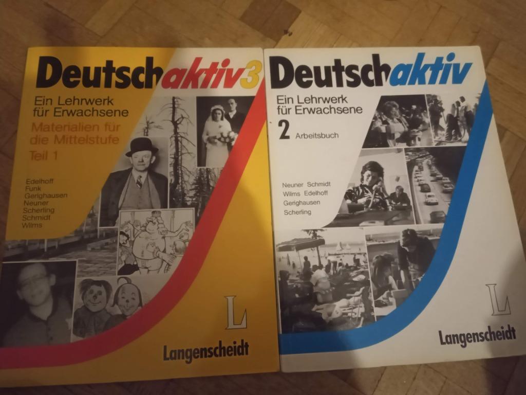 Livre scolaire deutsch aktiv 3 et 4, Livres, Livres scolaires, Enlèvement ou Envoi, Utilisé, Allemand