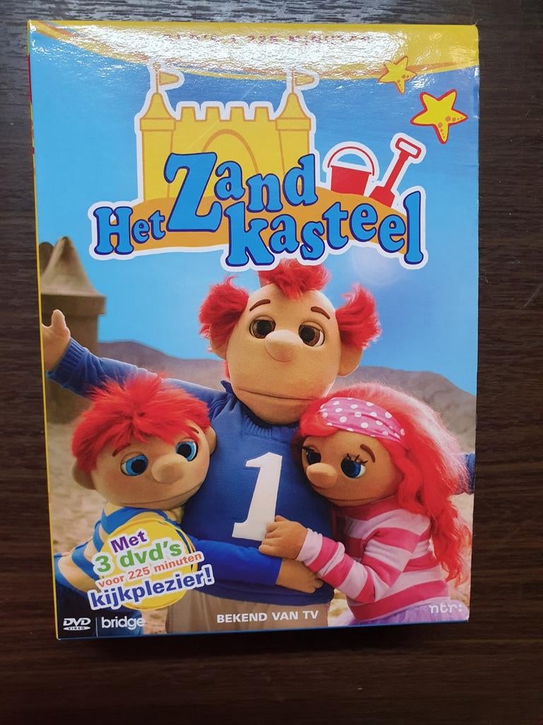 Het Zandkasteel  (3 DVD - 225 minuten), CD & DVD, DVD | Films d'animation & Dessins animés, Utilisé, Européen, Tous les âges, Enlèvement ou Envoi