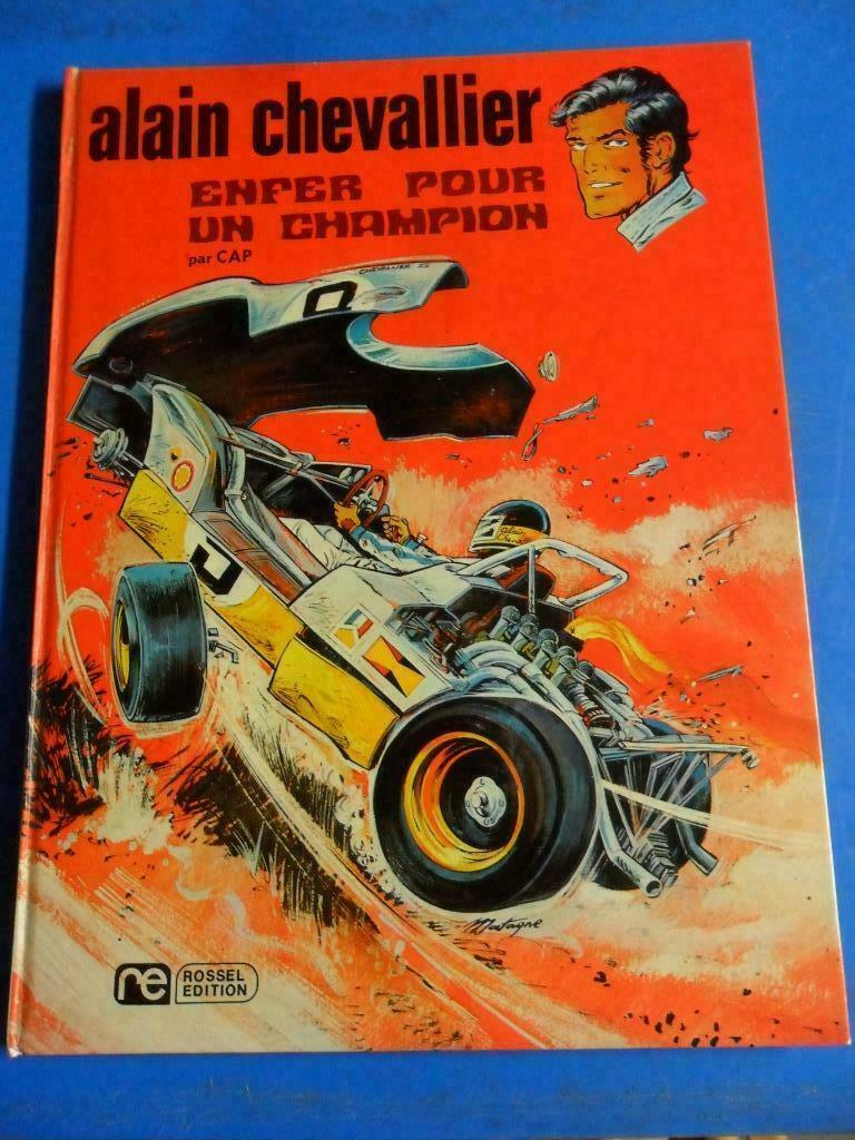 Alain Chevalier - Enfer pour un champion - Rossel Edition, Livres, Rossel Edition, Enlèvement ou Envoi, Une BD, Utilisé