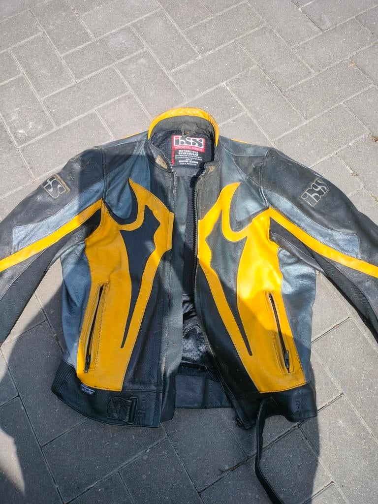 Combinaison de moto IXS gilet taille 52 pantalon taille 54, Motos, Seconde main, Enlèvement, Combinaison, IXS