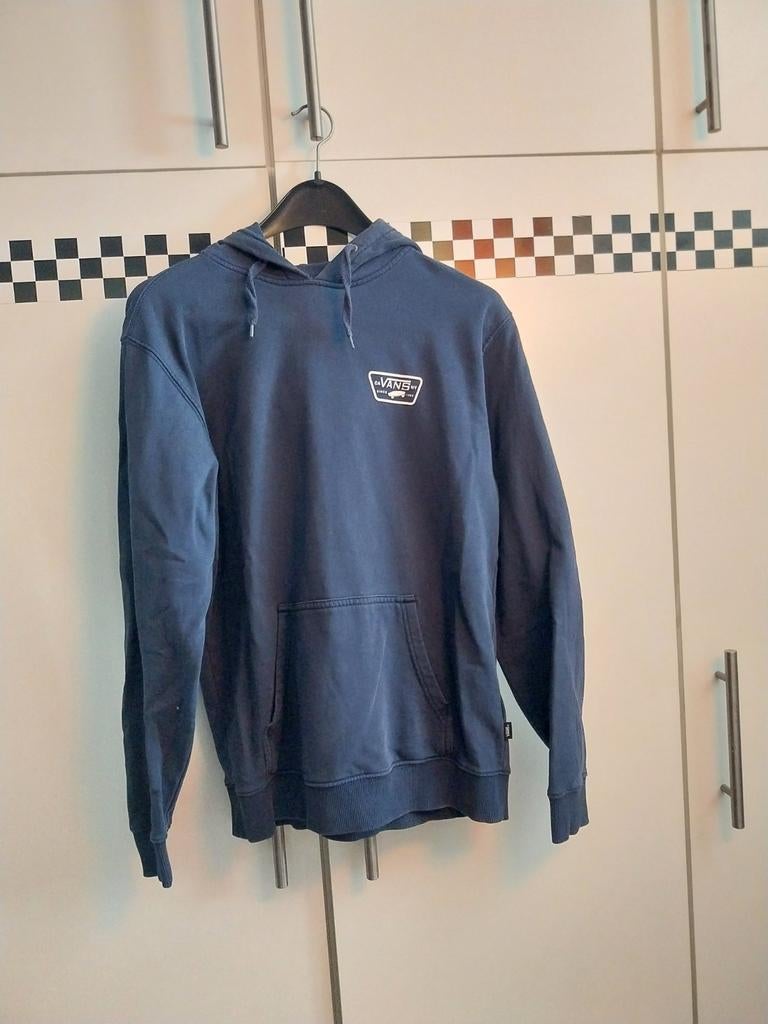 Blauwe hoodie van Vans, Kleding | Heren, Ophalen of Verzenden, Zo goed als nieuw