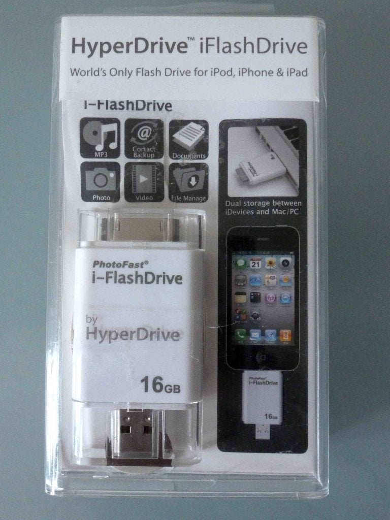 Apple Hyperdrive iflashdrive 16gb 30 pins (nieuw ), Computers en Software, USB Sticks, Ophalen of Verzenden, Nieuw
