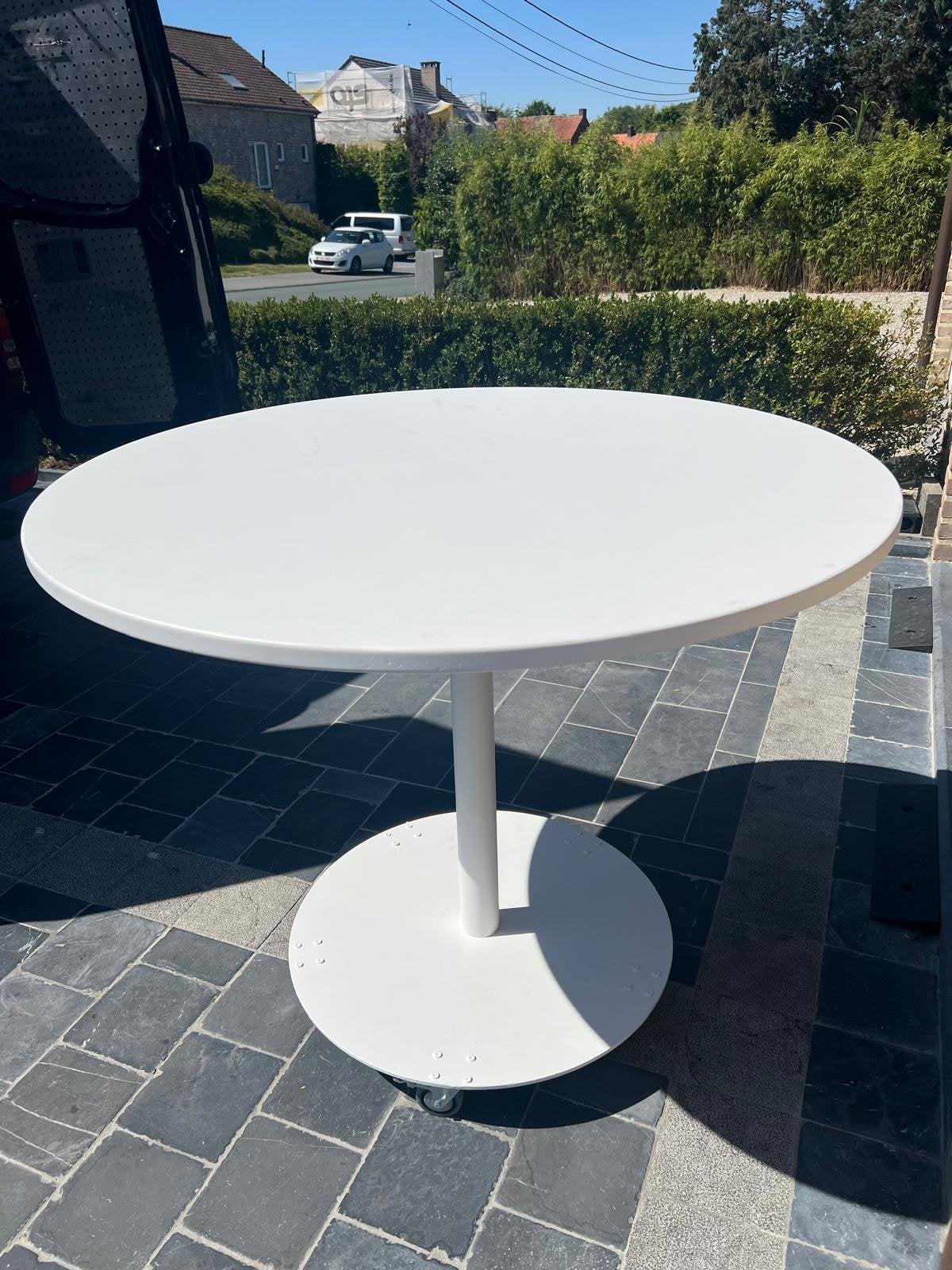 Grande Table Ronde Événement diamètre 120cm, Maison & Meubles, Enlèvement, Utilisé