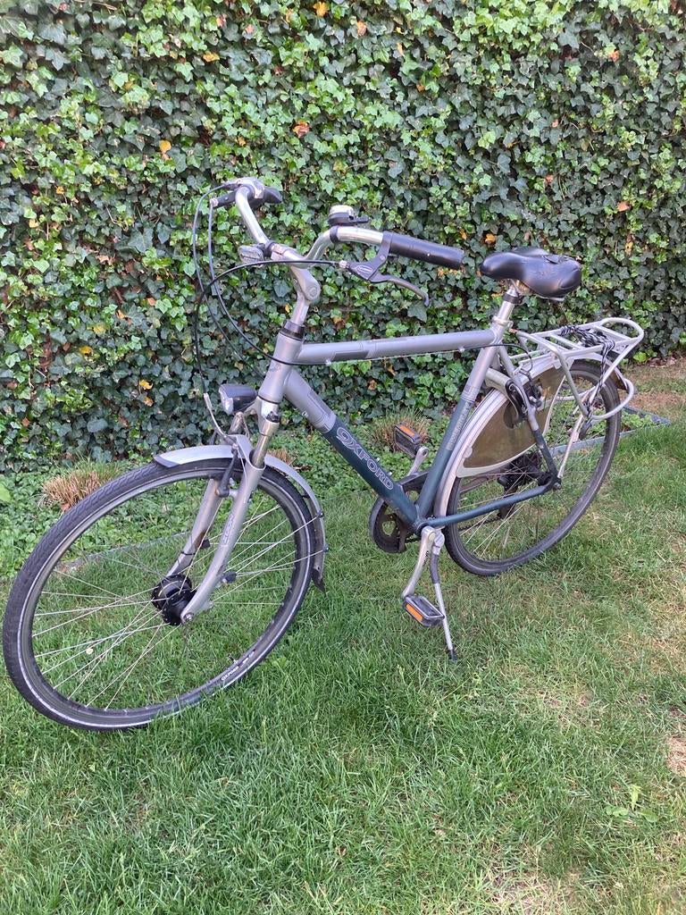 Herenfiets Oxford, Gebruikt, Versnellingen, Schijfrem, Ophalen