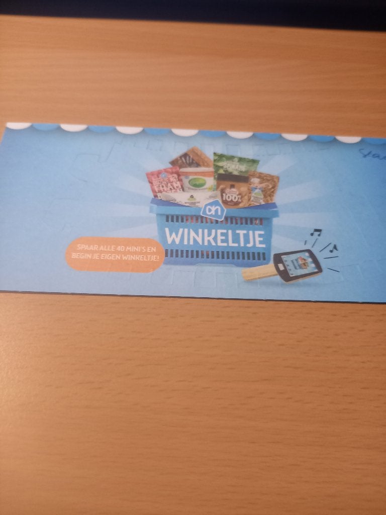 Livre de recettes magique et mini-boutique Albert Heijn., Collections, Actions de supermarché, Albert Heijn, Enlèvement ou Envoi